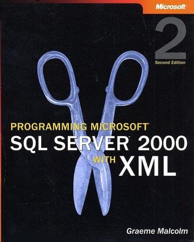 Tapa de Programming Microsoft SQL Server 2000 with XML