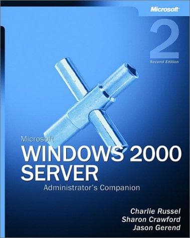 Tapa de Microsoft Windows 2000 Server Administrator's Companion, Second Edition