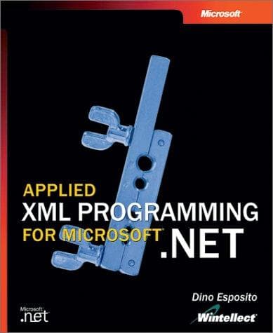 Tapa de Applied XML Programming for Microsoft .NET