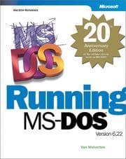 Tapa de Running MS-DOS 20th Anniversary Edition
