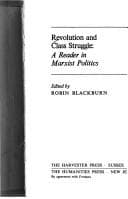 Tapa de Revolution and class struggle