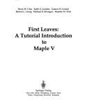 Tapa de First leaves