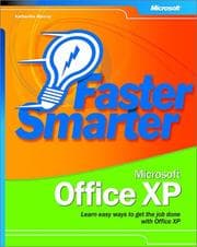 Tapa de Faster Smarter Microsoft Office XP