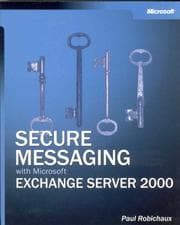 Tapa de Secure Messaging with Microsoft Exchange Server 2000