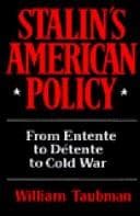 Tapa de Stalin's American Policy