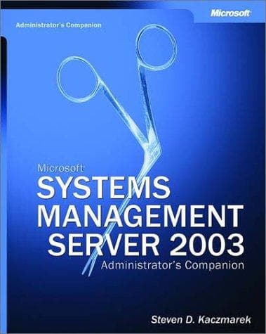 Tapa de Microsoft Systems Management Server 2003 Administrator's Companion