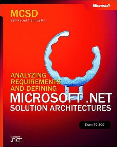 Tapa de Analyzing requirements and defining Microsoft .NET solution architectures