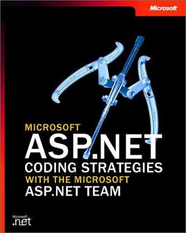 Tapa de Microsoft  ASP.NET Coding Strategies with the Microsoft ASP.NET Team (Pro-Developer)