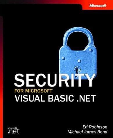 Tapa de Security for Microsoft Visual Basic.NET