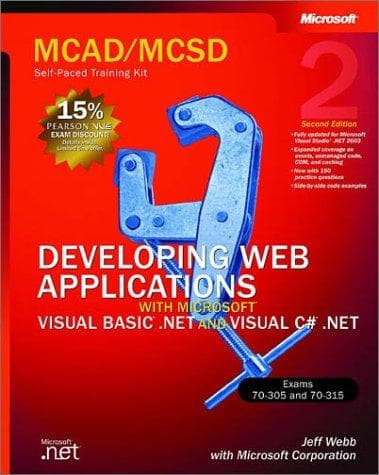 Tapa de MCAD/MCSD self-paced training kit
