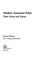 Tapa de Modern American poets