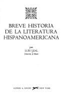 Tapa de Breve historia de la literatura hispanoamericana