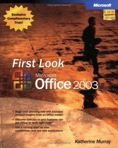 Tapa de First Look Microsoft Office 2003