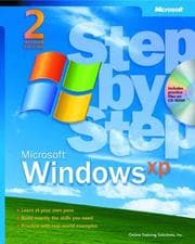 Tapa de Microsoft  Windows  XP Step by Step, Second Edition (Step By Step (Microsoft))