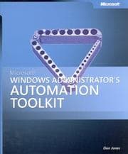 Tapa de Microsoft  Windows  Administrator's Automation Toolkit (Pro-One-Offs)