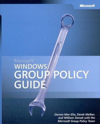Tapa de Microsoft  Windows  Group Policy Guide (Pro-One-Offs)