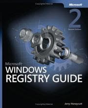 Tapa de Microsoft  Windows  Registry Guide, Second Edition (Pro One Offs)