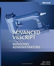 Tapa de Advanced VBScript for Microsoft® Windows® administrators