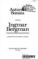 Tapa de Autumn Sonata