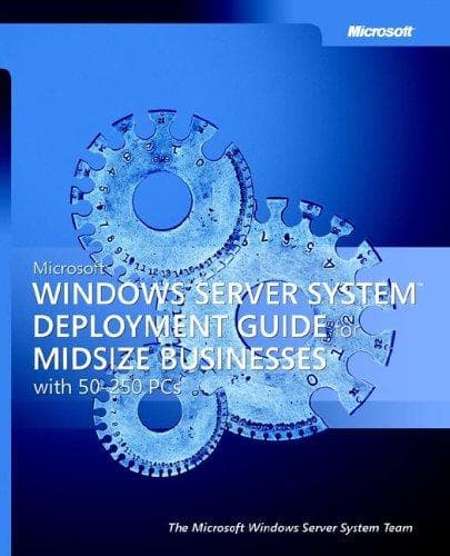 Tapa de Microsoft(R) Windows Server SystemTM Deployment Guide for Midsize Businesses