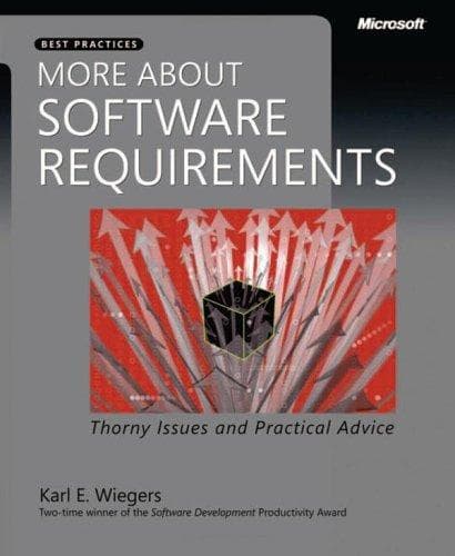Tapa de More About Software Requirements