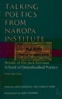 Tapa de Talking poetics from Naropa Institute