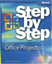 Tapa de Microsoft Office Project 2007 step by step