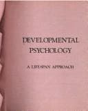 Tapa de Developmental psychology, a life-span approach