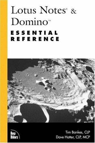 Tapa de Lotus Notes & Domino essential reference