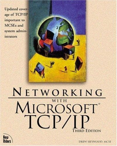 Tapa de Networking with Microsoft TCP/IP