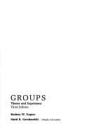 Tapa de Groups, theory and experience