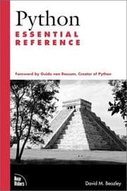 Tapa de Python essential reference