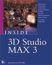 Tapa de Inside 3D Studio MAX 3