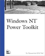 Tapa de Windows NT power toolkit