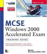 Tapa de MCSE Training Guide (70-240)
