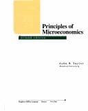 Tapa de Principles of economics