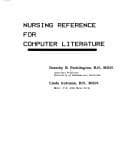 Tapa de Nursing reference for computer literature