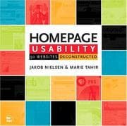 Tapa de Homepage usability