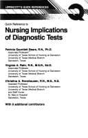 Tapa de Nursing Implications of Diagnostic Tests (Lippincott's quick references)