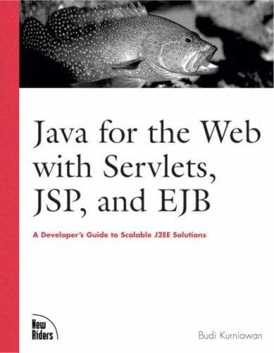Tapa de Java for the Web with Servlets, JSP, and EJB