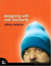 Tapa de Designing with web standards