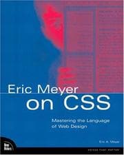 Tapa de Eric Meyer on CSS