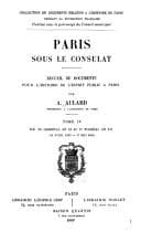 Tapa de Paris sous le Consulat