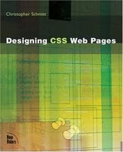 Tapa de Designing CSS Web pages