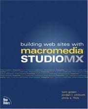 Tapa de Building Web sites with Macromedia Studio MX