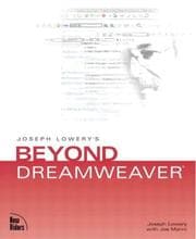 Tapa de Joseph Lowery's Beyond Dreamweaver