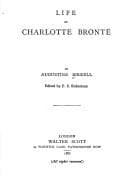 Tapa de Life of Charlotte Bronte