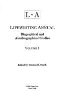 Tapa de Lifewriting Annual