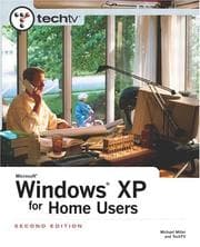 Tapa de TechTV's Microsoft Windows XP for Home Users