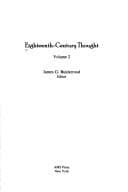 Tapa de Eighteenth-Century Thought (Eighteenth Century Thought)